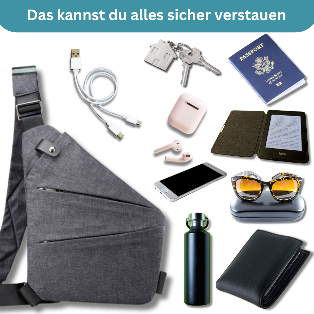 UrbanSafe Anti-Diebstahl Tasche