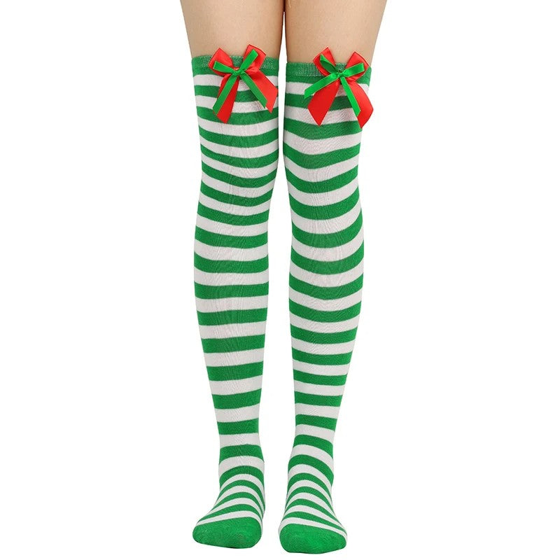 Chaussettes hautes festives