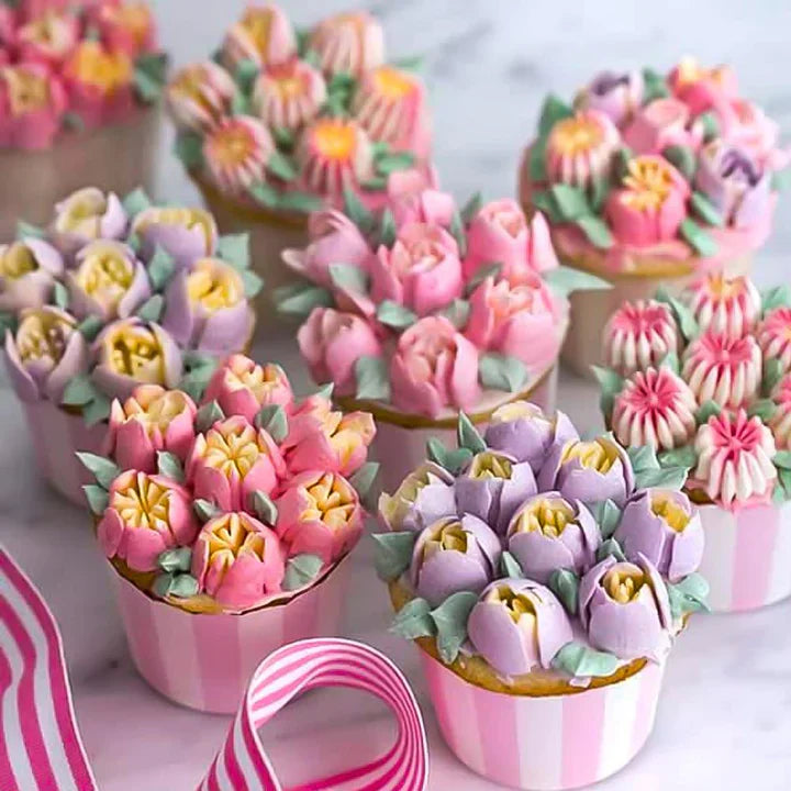 Backen Sie schöne und professionelle Kuchen