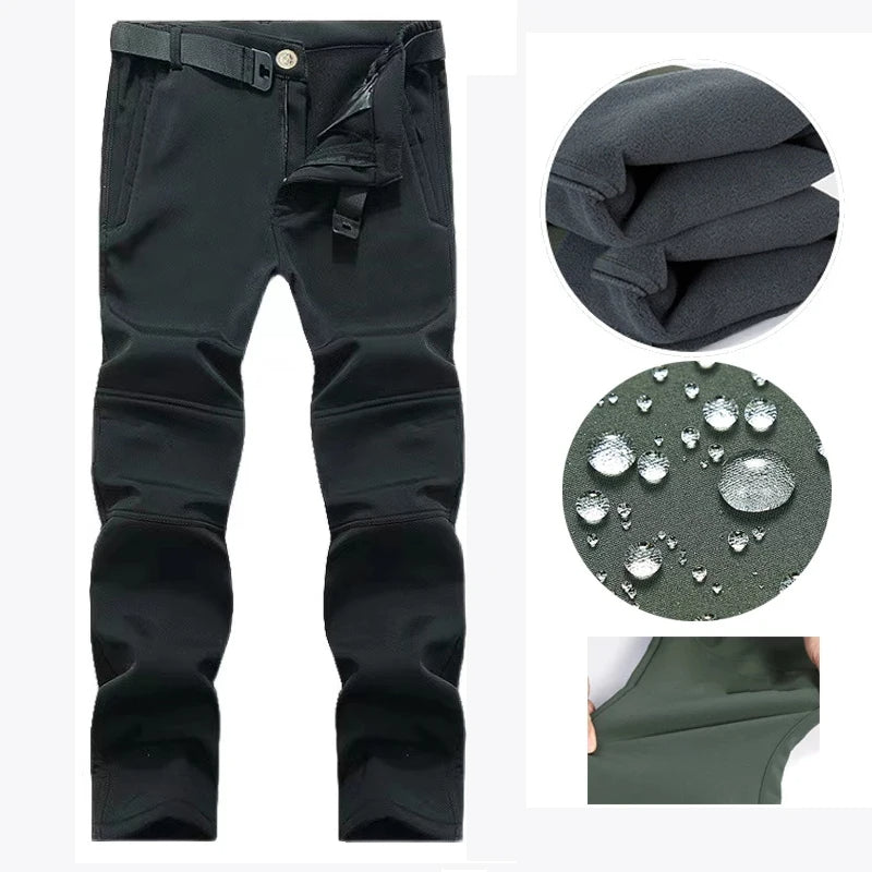 Pantalon cargo imperméable en peau de requin Yorrick