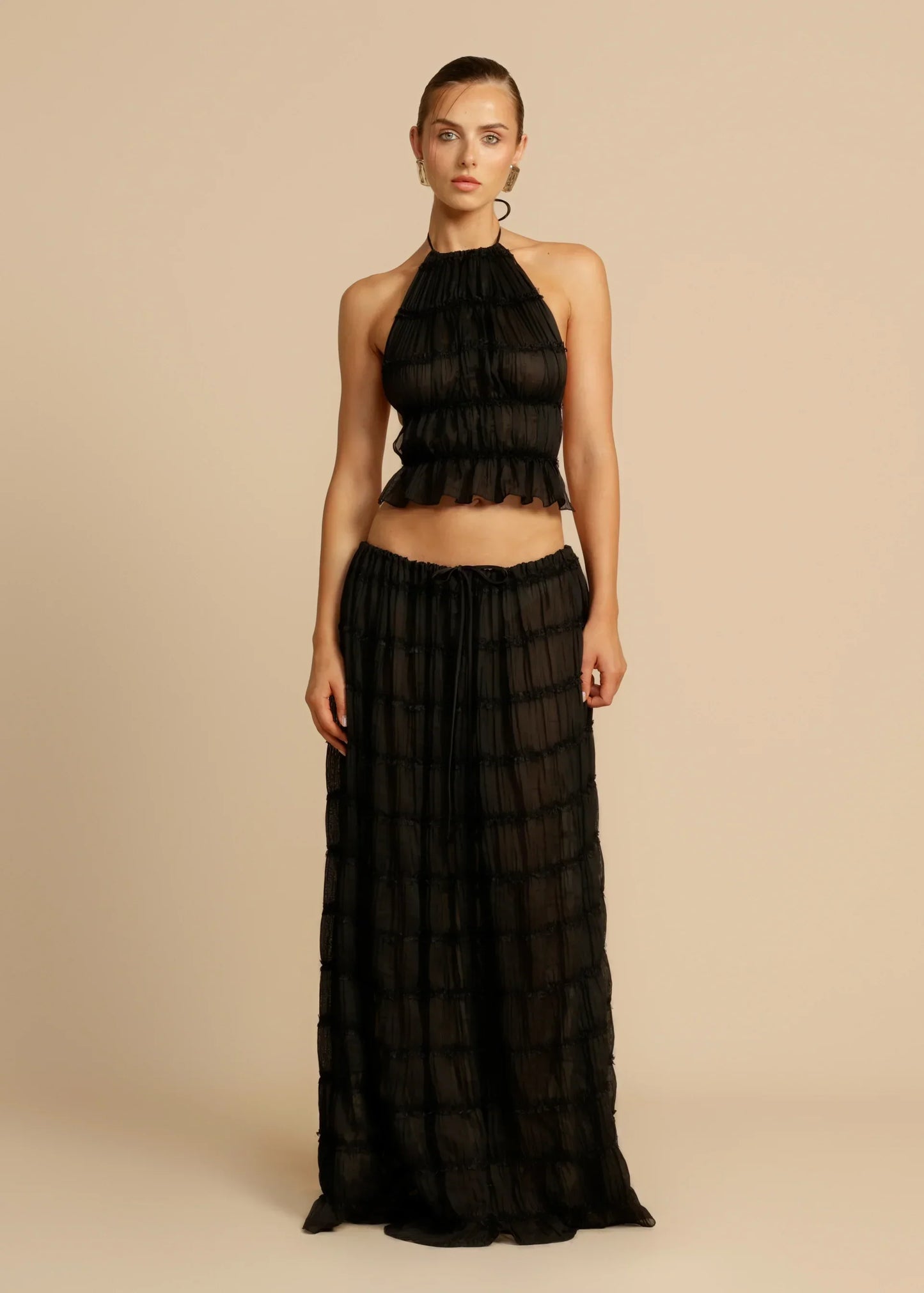 Zweiteiliges Plissee-Set – Stil & Komfort in einem