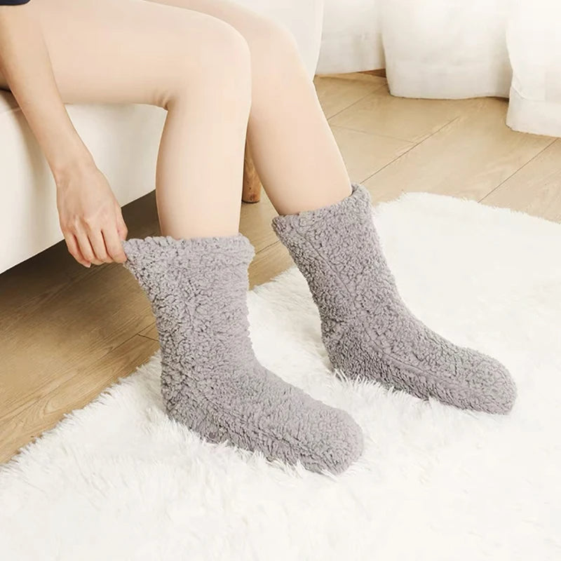 Chaussettes câlines confortables