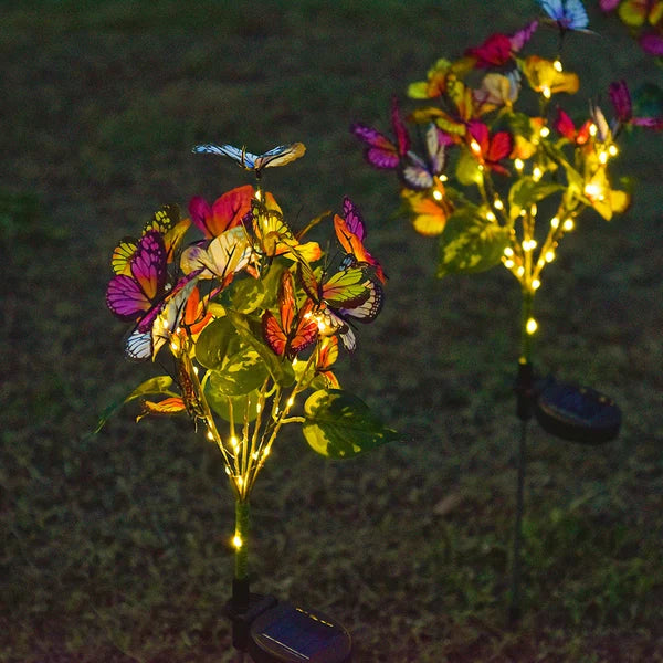 ButterflyGlow | Solar Schmetterlingslichter