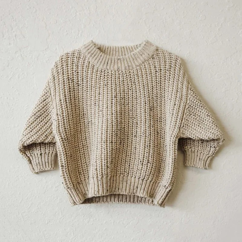 Pull tricoté simple pour enfants