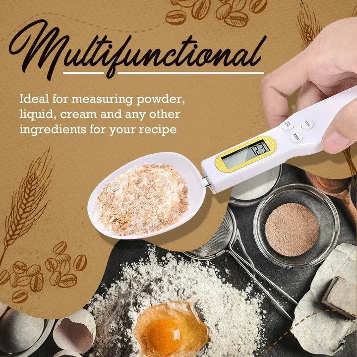 Digital measuring spoon
