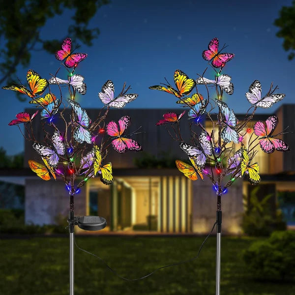 ButterflyGlow | Solar Schmetterlingslichter