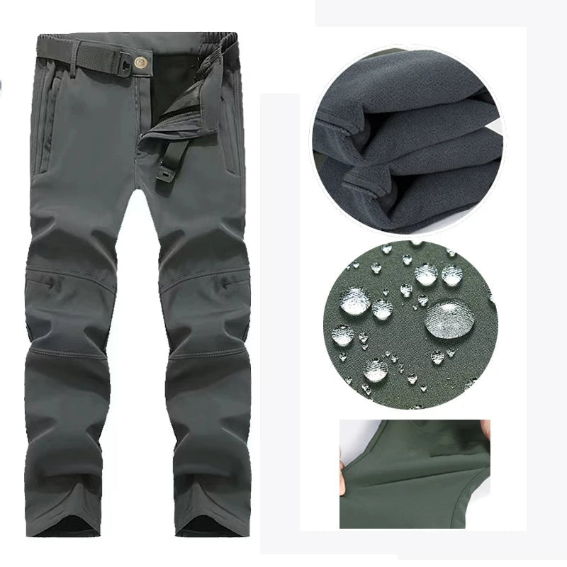 Pantalon cargo imperméable en peau de requin Yorrick