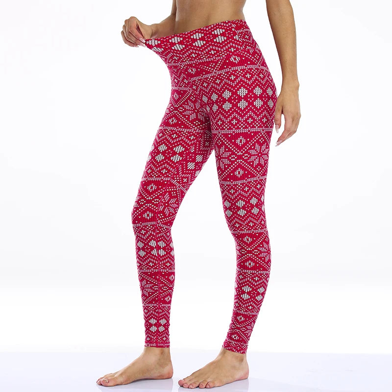 Legging skinny de Noël