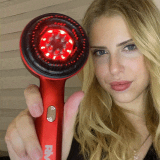 Vibrationsbürste für die Kopfhaut mit Pflegeöl