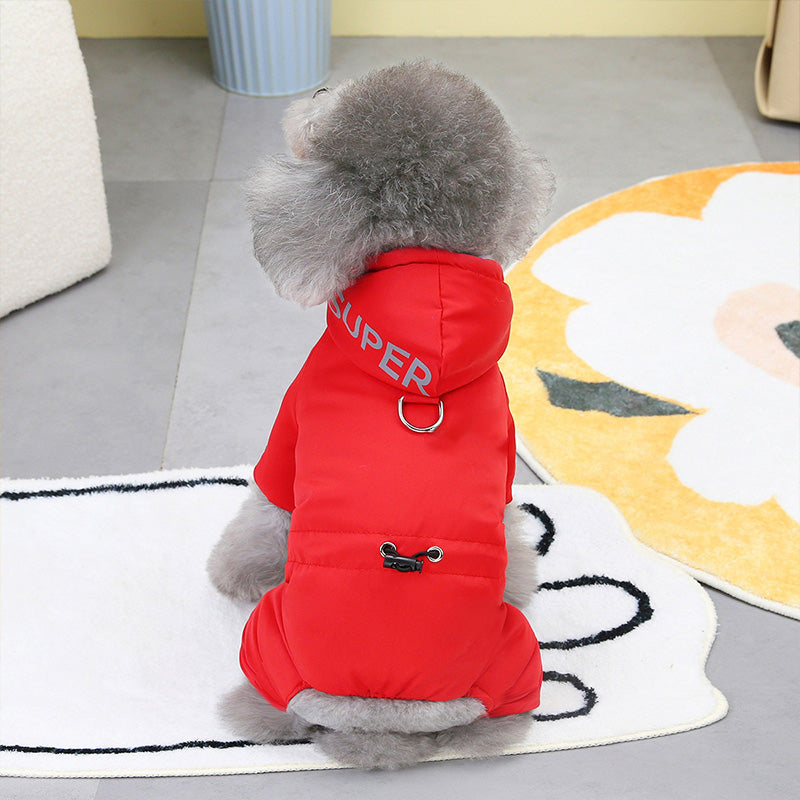 PawBliss | Wasserdichte Hundewinterjacke mit D-Ring