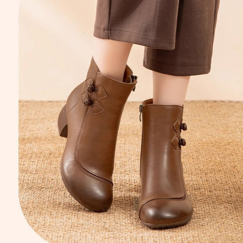 Retro Ankle Boots - Zeitlose Eleganz trifft auf ultimativen Komfort