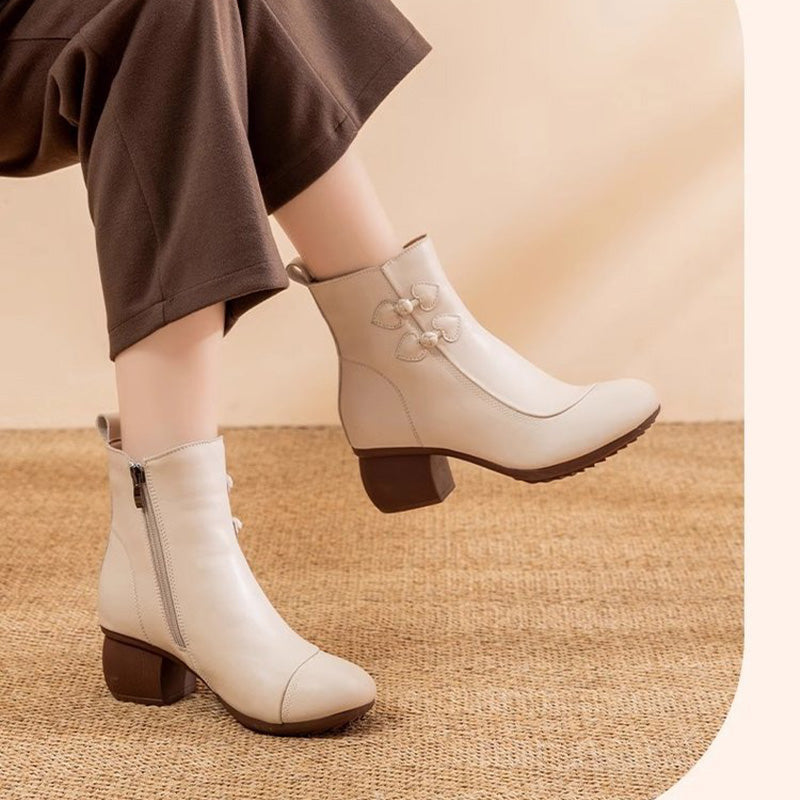 Retro Ankle Boots - Zeitlose Eleganz trifft auf ultimativen Komfort