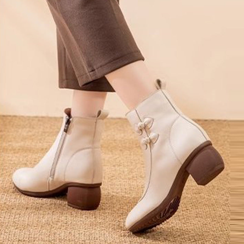 Retro Ankle Boots - Zeitlose Eleganz trifft auf ultimativen Komfort