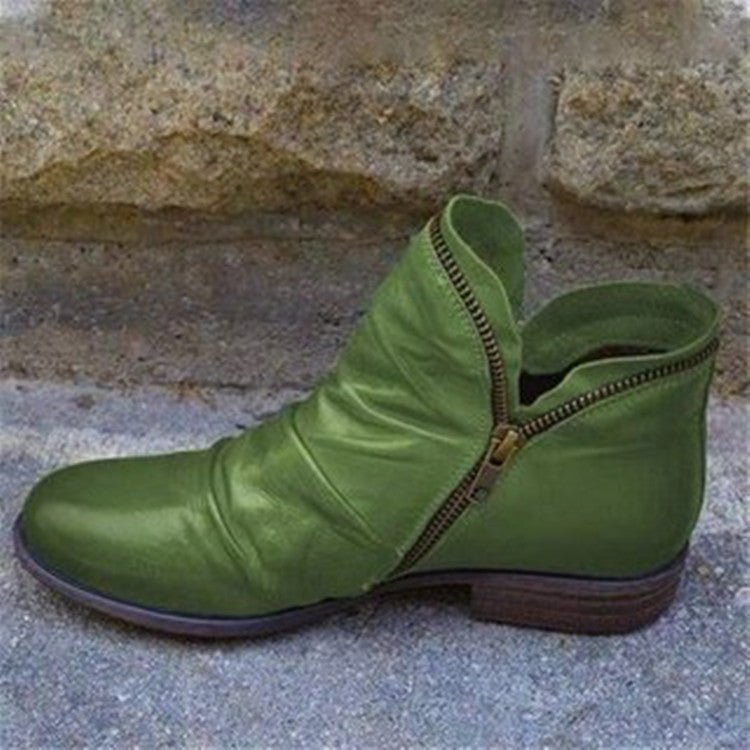 Bottes en cuir pour femme