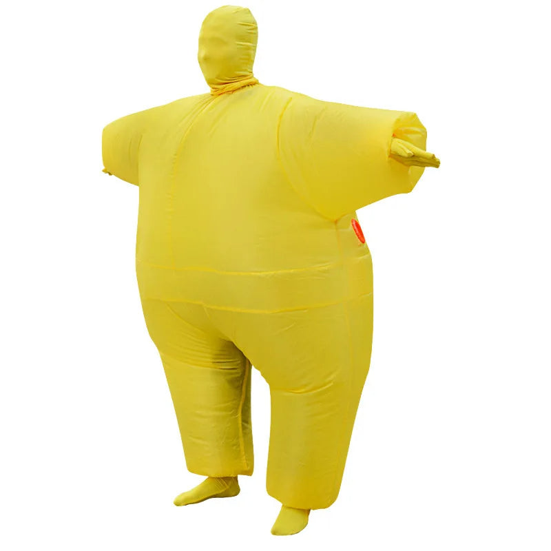 Costume gonflable de gros gras ninja