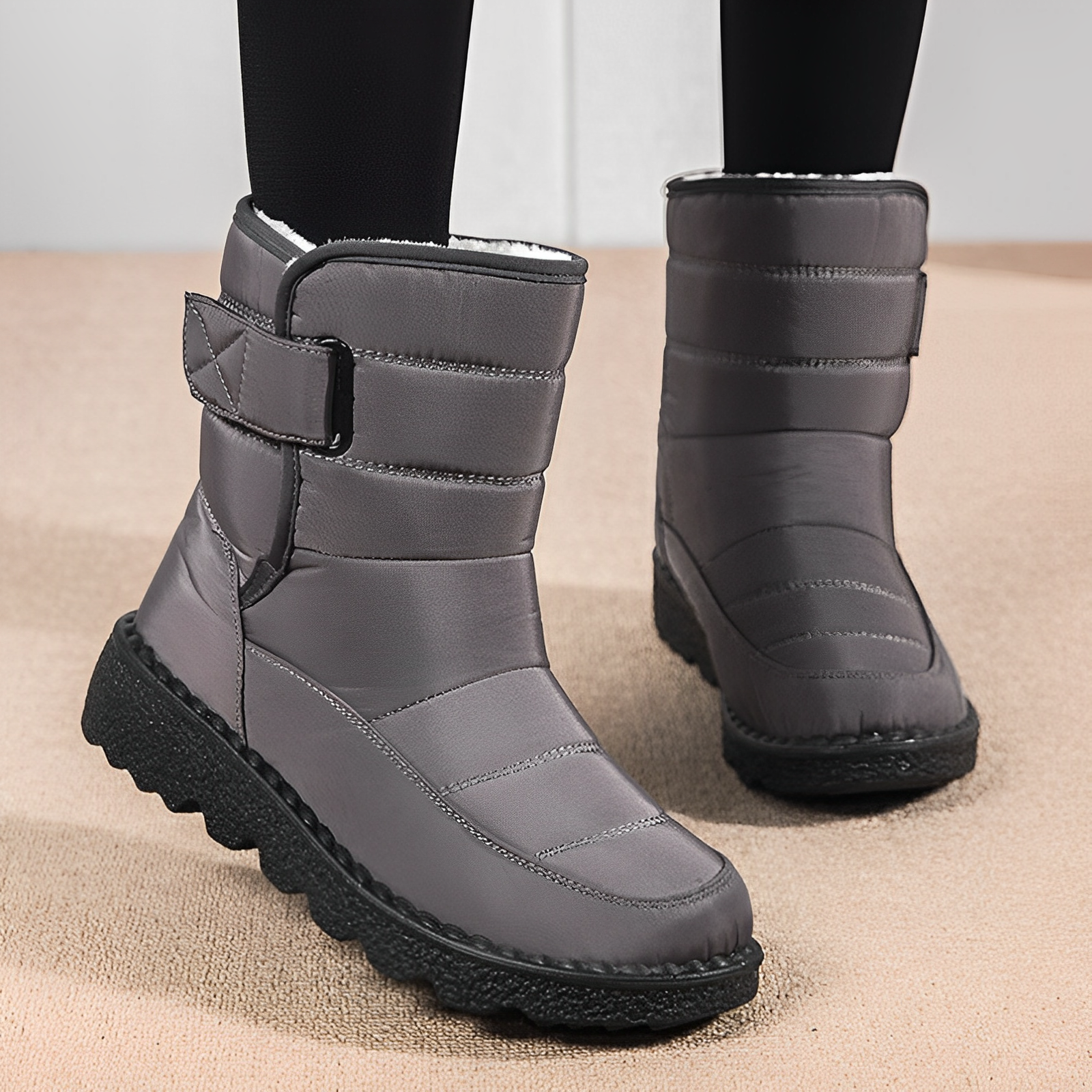 Bottes de neige imperméables pour les femmes